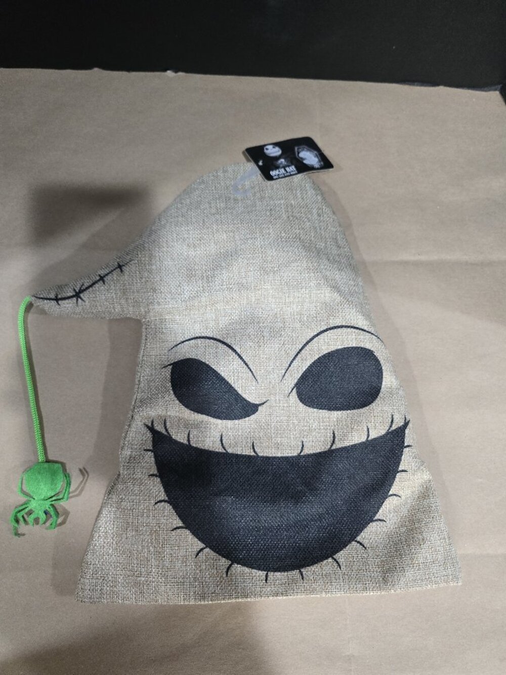 The Nightmare Before Christmas OOGIE BURLAP HAT OSFM  NEW